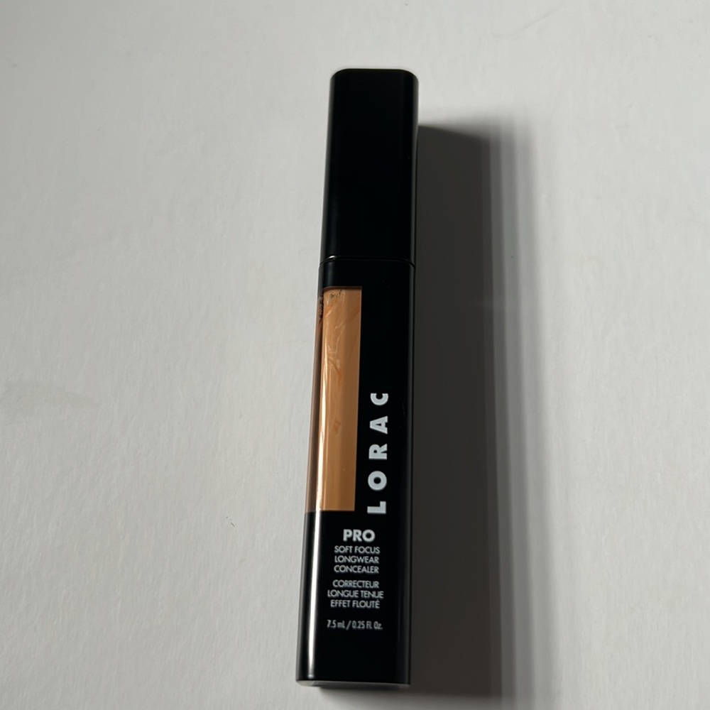 Lorac Pro Soft Focus Longwear Liquid Concealer Full Size 13.5 Medium 7.5mL .25oz